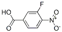 Molecular Structure of 453-21-4 (4-Nitro-3-fluorobenzoic acid)
